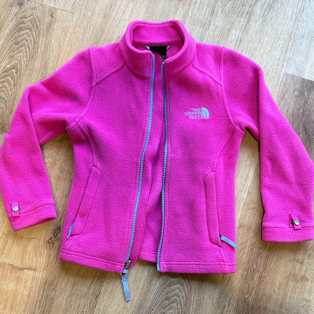 The North Face Bright Pink Fleece Jacket